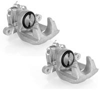 2x Brake Calipers Rear Right & Left for PEUGEOT 207 1.6I, 1.6HDI 06-08 /SYSTEM B
