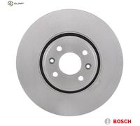 Bosch Brake Discs BD1076 – 300 mm Vented High-Carbon, ECE-R90 Certified Front Axle – Set of 2