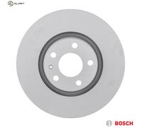Bosch BD1163 Brake Disc - 320.8 mm Vented High-Carbon Disc - Front Axle - ECE-R90 Certified - Great Cooling and Noise Suppression, Advanced Corrosion protected - 1 Single Disc