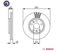 2x BRAKE DISC 0 986 479 576 FOR MERCEDES-BENZ CITAN/Panel/Van/Box/Body/MPV 1.5L