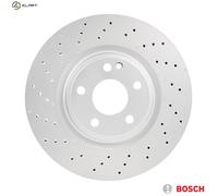 2x BRAKE DISC 0 986 479 A60 FOR MERCEDES-BENZ GLA-CLASS/SUV B-CLASS 2.0L 4cyl