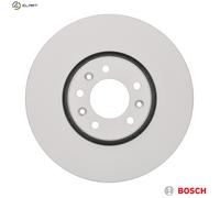 Bosch BD2192 Brake Disc - 304 mm Vented High-Carbon Disc - Front Axle - ECE-R90 Certified - Great Cooling and Noise Suppression, Advanced Corrosion protected - 1 Single Disc