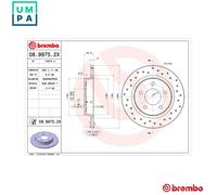 BREMBO 08.9975.2X Brake disc