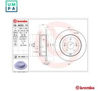 Brembo Brake Discs 10485043A