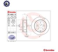 Brembo Brake Discs 10485043A