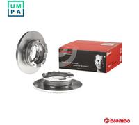 Brembo 2 x Rear Brake 280mm Disc Set fits Ford Transit Tourneo Transit