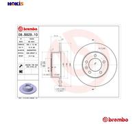 Brembo 08.B829.10 Prime Brake Disc