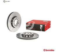 2x BRAKE DISC 09.5745.76 FOR SKODA HONGQI SEAT AUDI 100 A4/S4/Convertible A6 A4