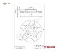 Brembo Wheel Caps 92874516M