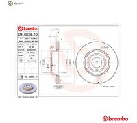 Brembo 09.6839.11 Prime Brake Disc