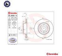 Brembo 09.6839.11 Prime Brake Disc
