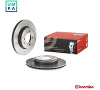 2x BRAKE DISC 09.7701.75 FOR BMW M54 B25 2.5L 6cyl 3 SERIES M43B19 1.9L M47D20