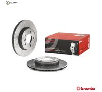 2x BRAKE DISC 09.7701.75 FOR BMW M54 B25 2.5L 6cyl 3 SERIES M43B19 1.9L M47D20