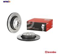 2x BRAKE DISC 09.7702.75 FOR BMW M54 B25 2.5L 6cyl 3 SERIES M43B19 1.9L M47D20