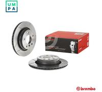 2x BRAKE DISC 09.7702.75 FOR BMW M54 B25 2.5L 6cyl 3 SERIES M43B19 1.9L M47D20