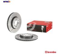 Brembo Brake Disc 09.8137.76 - Front 280mm Vented Grooved - for Dacia Dokker 1.5 (2012-2021)