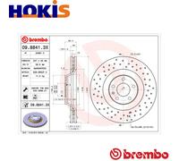 Brembo Brake Disc Single - 0988413X