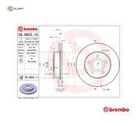 Brembo 09.8852.11 Brake Disc