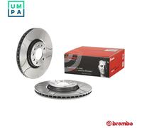 2x BRAKE DISC 09.9369.75 FOR VAUXHALL ZAFIRA/Mk/II CORSA/IV/VAN/III ADAM SAAB