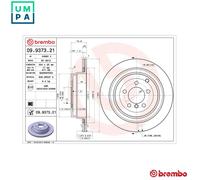 2x BRAKE DISC 09.9373.21 FOR LAND ROVER RANGE/III/SUV/Mk 428PS 4.2L448PN 4.4L