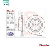 2x BRAKE DISC 09.9373.21 FOR LAND ROVER RANGE/III/SUV/Mk 428PS 4.2L448PN 4.4L