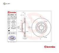 Brembo Brake Discs 10444156A