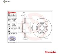 Brembo Brake Discs 10444156A