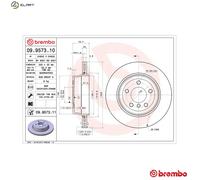 BREMBO 09.9573.11 Brake disc