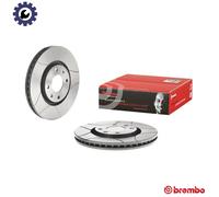 2x BRAKE DISC 09.9619.75 FOR CITROEN DS DS3/Convertible HN03 1.2L 3cyl C4 L 4cyl