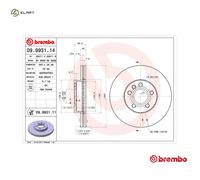 Brembo Brake Discs 10444094A