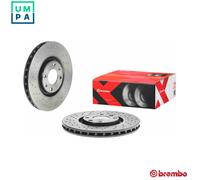 2x BRAKE DISC 09.A185.1X FOR CITROEN RHD /AHS /AHV 2.0L 4cyl DS4