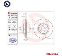 BREMBO 09.A272.11 Brake disc