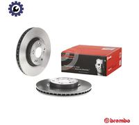 2x BRAKE DISC 09.A407.11 FOR HONDA CR-V/II/SUV/Mk CIVIC/VIII/Hatchback 2.4L 4cyl