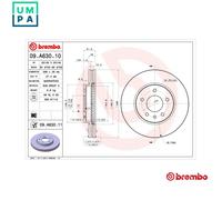 Brembo 09.a630.11 Brake DISCS