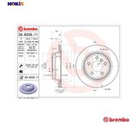 Brembo 09.B338.11 Prime Brake Disc
