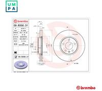 Brembo Brake Disc 09.B356.31