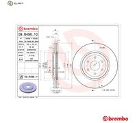 BREMBO UV Coated Brake Disc 09.B496.11