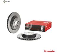 Brembo Brake Disc 09.B842.31 - Internally Vented Rear Axle for Mercedes-Benz S-Class/SL