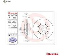 Brembo Brake Disc Single 09.D245.11