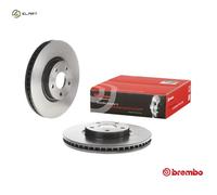Brembo Prime Line UV Coated Vented Brake Disc - 09.N255.21 For Ford - OE Quality
