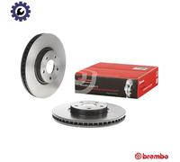 Brembo 09.N255.21 Brake Disc Front Internally Vented 300mm ⌀ Fits Ford Mondeo
