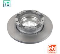 Ferdinand Bilstein Brake Discs - 2x Solid Rear Pair for Ford Transit Custom V362 2.2D (2012 on)