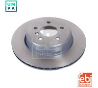 Genuine Febi 5 Stud Rear Vented High Carbon Brake Discs - 104804
