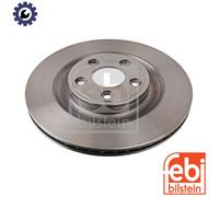 2x Brake Discs Pair Vented Rear 325mm 106299 Febi Set C2D27617 T2R5941 Quality