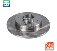2x BRAKE DISC 106351 FOR PEUGEOT 208/Hatchback/Van CITROEN C3/III 8HR 1.4L 4cyl