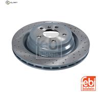 2x BRAKE DISC 106607 FOR MERCEDES-BENZ OM 651.960 2.1L 4cyl M-CLASS 3.5L 6cyl