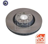 2x BRAKE DISC 107506 FOR AUDI A5/Convertible/Sportback Q5/SUV A6/Allroad A7 2.0L