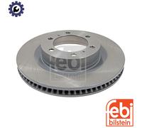 2x BRAKE DISC 108458 FOR LEXUS TOYOTA LAND/CRUISER/PRADO/VAN 1UR-FE 4.6L 8cyl GX