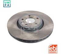 2x BRAKE DISC 108657 FOR JAGUAR 204DTD 2.0L 4cyl XE