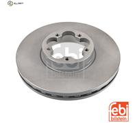 Febi Bilstein 108689 Brake Disc , 1 piece